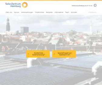 Solarzentrum-Hamburg.de(SolarZentrum Hamburg) Screenshot