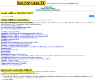 Solascriptura-TT.org(Sola Scriptura TT) Screenshot