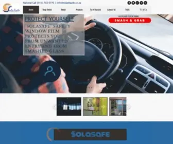 Solashayde.co.za(Solasafe Window Film) Screenshot