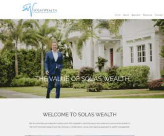 Solaswealth.com(Wealth Management) Screenshot