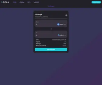 Solatoken.net(Sola Token) Screenshot