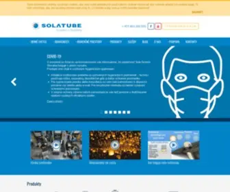 Solatube.sk(Priveďte prirodzené a zdravé denné svetlo do Vášho domova pomocou technológie Solatube®) Screenshot