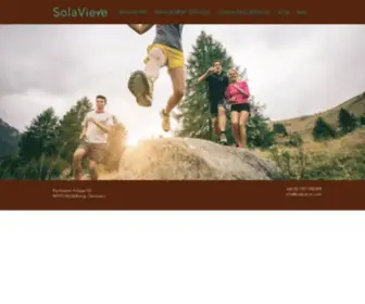 Solavieve.com(Immersion wellness) Screenshot