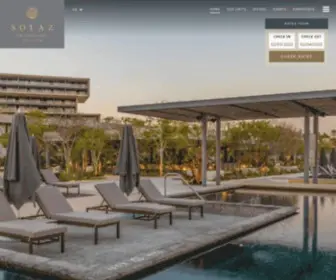 Solazloscabos.com(SOLAZ) Screenshot