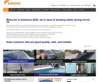 Solazone.com.au(Solazone Australia) Screenshot