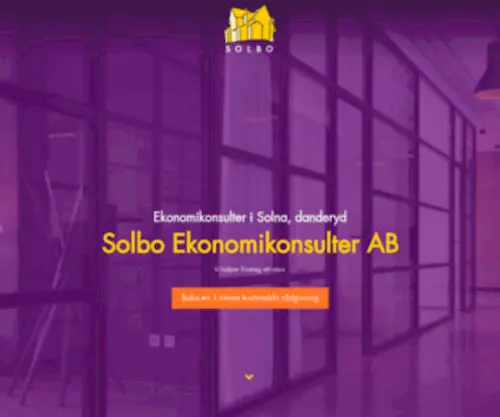 Solbo.se(Redovisningsbyrå) Screenshot