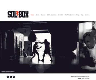 Solboxfitnessclub.com(Boxing and Fitness Instruction in Miami) Screenshot