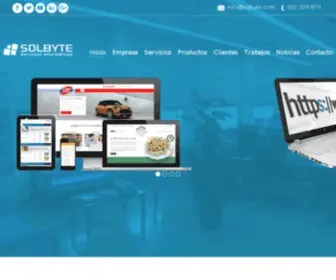 Solbyte.com(Desarrollo de Software y Apps) Screenshot