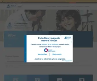 Solca.med.ec(Sociedad de Lucha contra el Cáncer) Screenshot