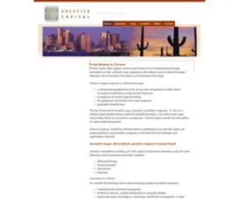 Solcap.com(Solstice Capital) Screenshot