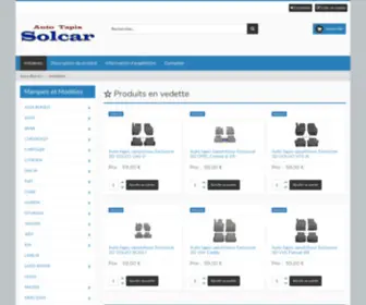 Solcar.fr(Auto Tapis Solcar) Screenshot