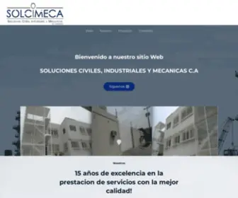 Solcimeca.com.ve(Soluciones Civiles) Screenshot