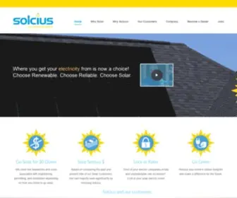 Solcius.com(Solar Made Simple) Screenshot