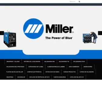 Soldadorasmillermexico.com(Soldadoras Miller México) Screenshot
