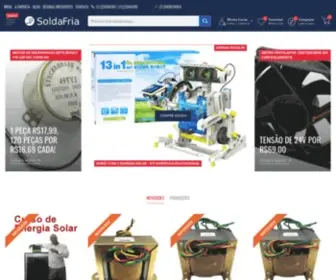 Soldafria.com.br(Componentes eletrônicos e tudo mais para eletrônica) Screenshot