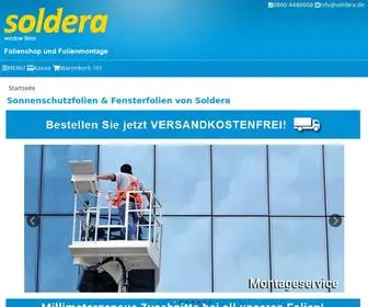 Soldera.de(Autotönungsfolien) Screenshot