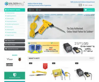 Soldermall.com(Soldering Iron Online Store) Screenshot