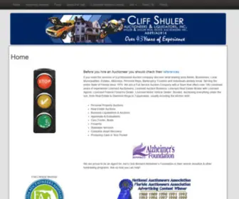 Soldfor.com(Cliff Shuler Auctioneers and Liquidators Inc) Screenshot