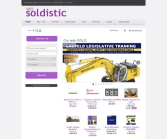 Soldistic.co.za(Free classifieds ads South africa) Screenshot