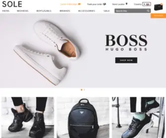 Sole.co.uk(Luxury Shoe Boutique) Screenshot