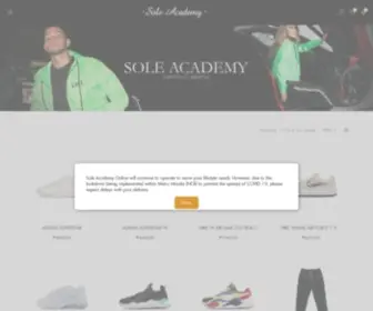 Soleacademy.net(Sole Academy Online) Screenshot