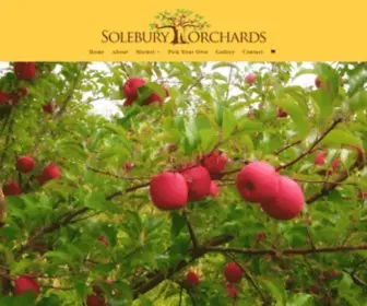 Soleburyorchards.com(Solebury Orchards) Screenshot