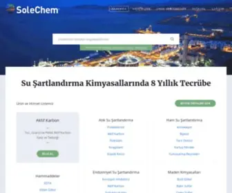 Solechem.com(SoleChem Kimya) Screenshot
