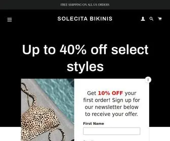 Solecitabikinis.com(Solecita Bikinis) Screenshot