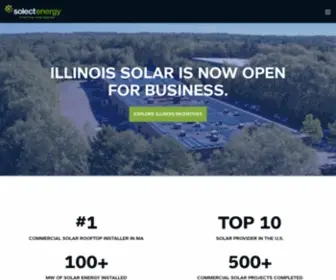 Solect.com(Save money & generate revenue by converting to solar power. Solect) Screenshot