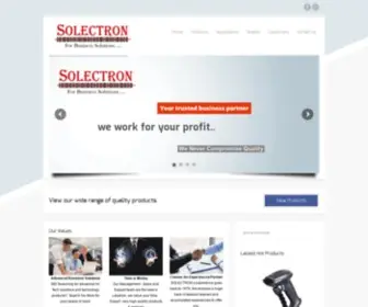 Solectronlb.com(Solectron Site) Screenshot