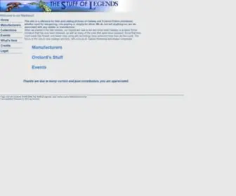 Solegends.com(This page) Screenshot