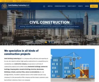 Soleil-ME.com(Soleil building contracting LLC) Screenshot