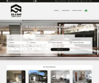 Solemarimoveisguaruja.com(Sol & Mar) Screenshot