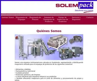 Solempack.com(Soluciones a su Medida) Screenshot