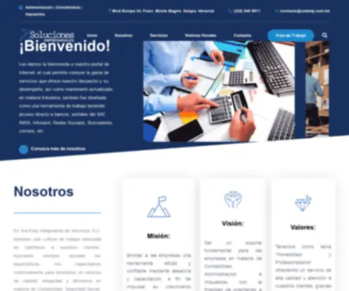 Solemp.com.mx(Soluciones Empresariales) Screenshot