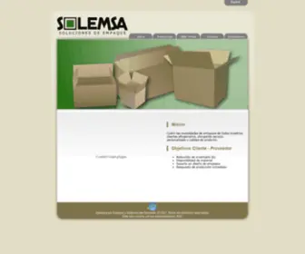 Solemsa.com.mx(Solemsa) Screenshot