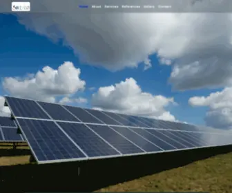 Solencoinfra.com(Solenco Renewables Pvt Ltd) Screenshot