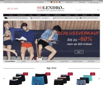 Solendro.de(Mehr als 50 Unterwäsche) Screenshot