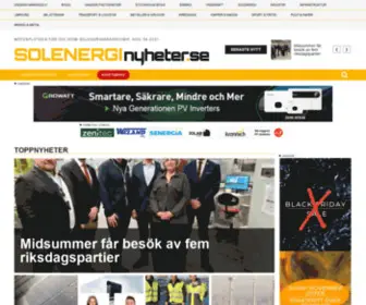 Solenerginyheter.se(Mötesplatsen) Screenshot