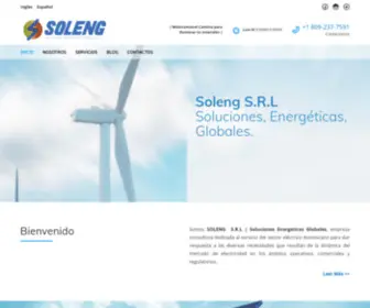 Soleng.com.do(⊛ Soluciones Energéticas Globales) Screenshot