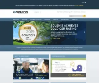 Solenis.com(Specialty Chemical Problem Solvers) Screenshot