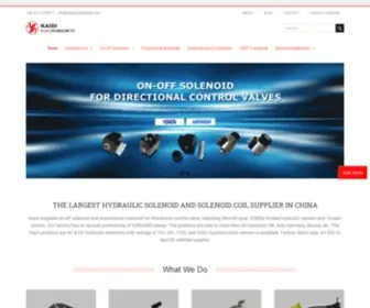 Solenoidsupplier.com(Hydraulic Solenoid) Screenshot