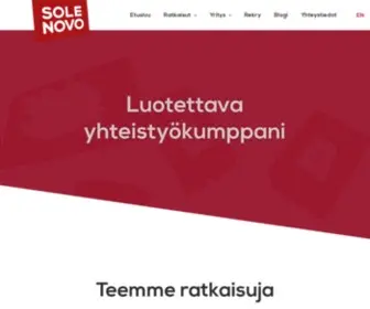 Solenovo.fi(For the excellence seekers) Screenshot