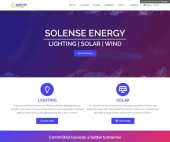 Solenseenergy.com(Solense, TheQuality) Screenshot