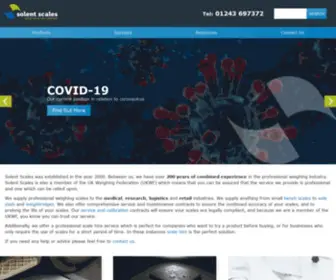 Solentscales.co.uk(Solent Scales) Screenshot