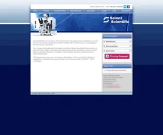 Solentsci.com(Solent Scientific) Screenshot