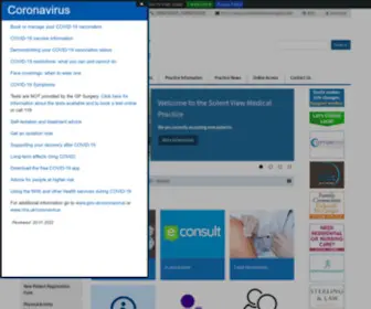 Solentviewmedicalpractice.co.uk(Solent View Medical Practice) Screenshot