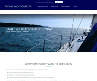 Solentyachtcharter.com(Solent Yacht CharterSolent Yacht Charter) Screenshot