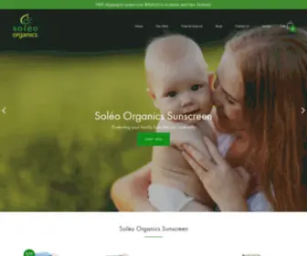 Soleoorganics.com(Soleo Organics) Screenshot