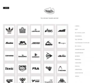 Soleseek.co.uk(VINTAGE TRAINER ARCHIVE) Screenshot